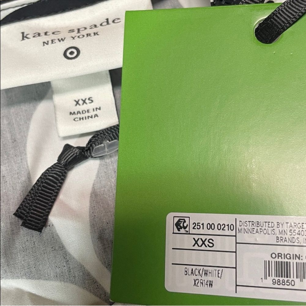 Kate Spade x Target Floral Pleated Cotton Tank NWT - XXS - Picture 7 of 7